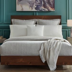 SFERRA | Ondate 100% Long Staple Cotton Blanket Cover